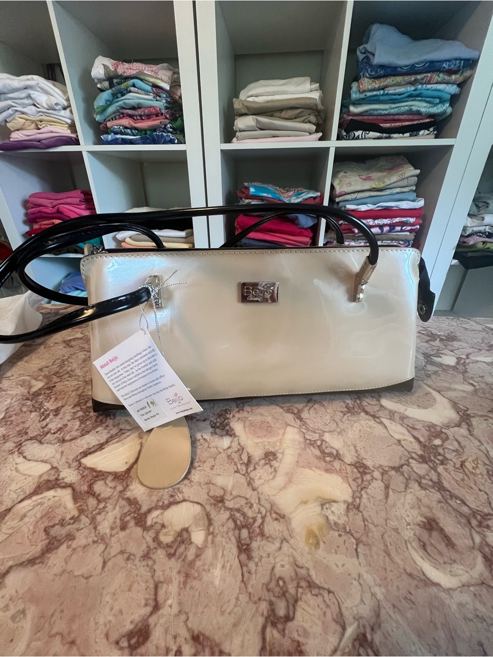 NEW IN BAG Beijo The Uptown Barely Beige 64